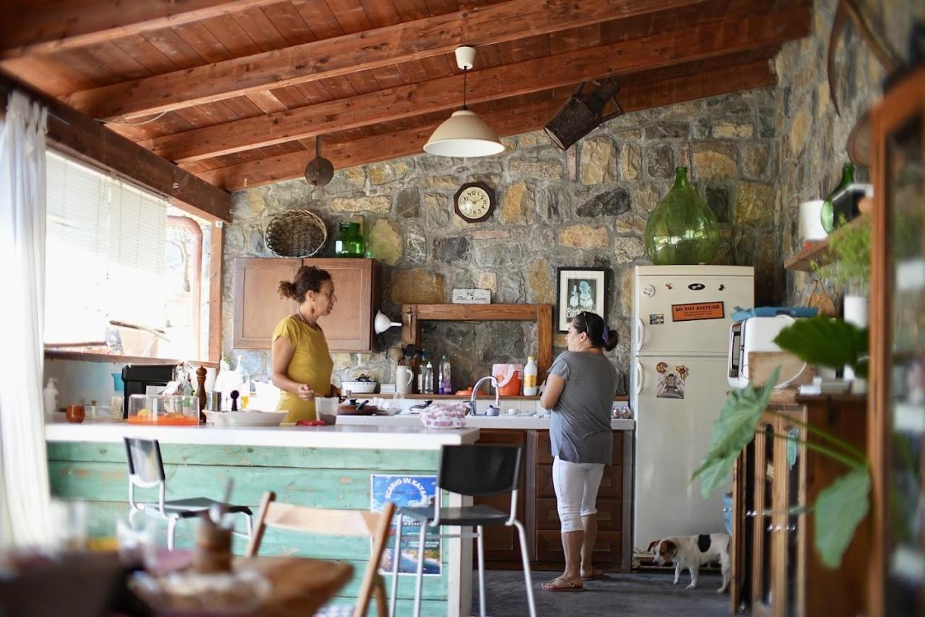 B&B Casa Dei Nonni Scario Bagian luar foto